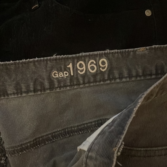 Lot of 2 Vintage GAP 1969 Corduroy Mini Skirts Sz 16 - Picture 3 of 6